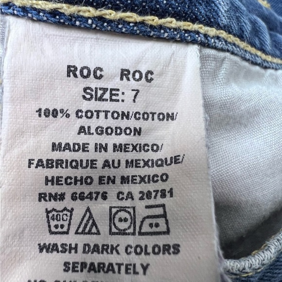 Vintage Tommy Jeans Tommy Hilfiger Flare Y2K Jeans Size 7 - Picture 11 of 12